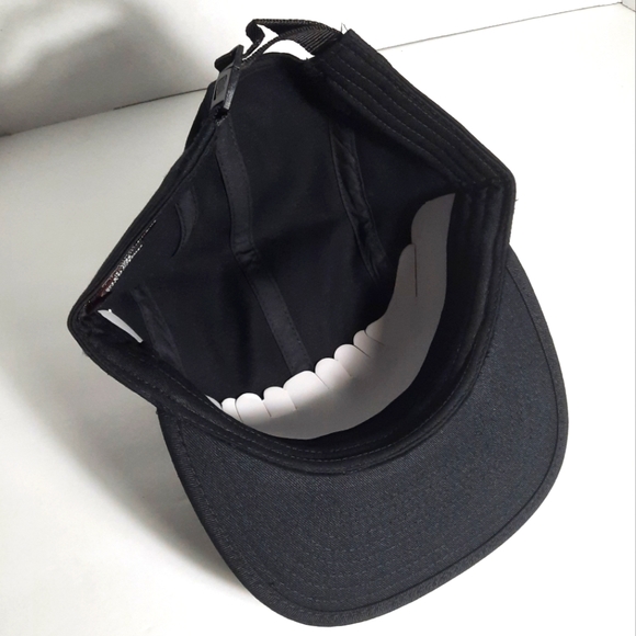 NEW Wu Tang Clan W Logo 5 Panel Camper Strapback Hat BLACK - Picture 4 of 5